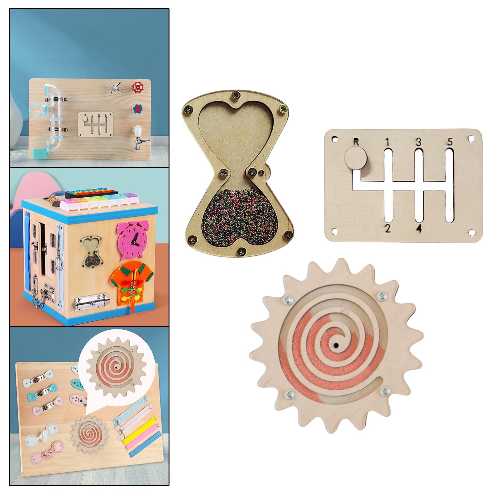 Montessori Busy Board Accessor - огляд і ціна Montessori Wooden Busy Board Toddler