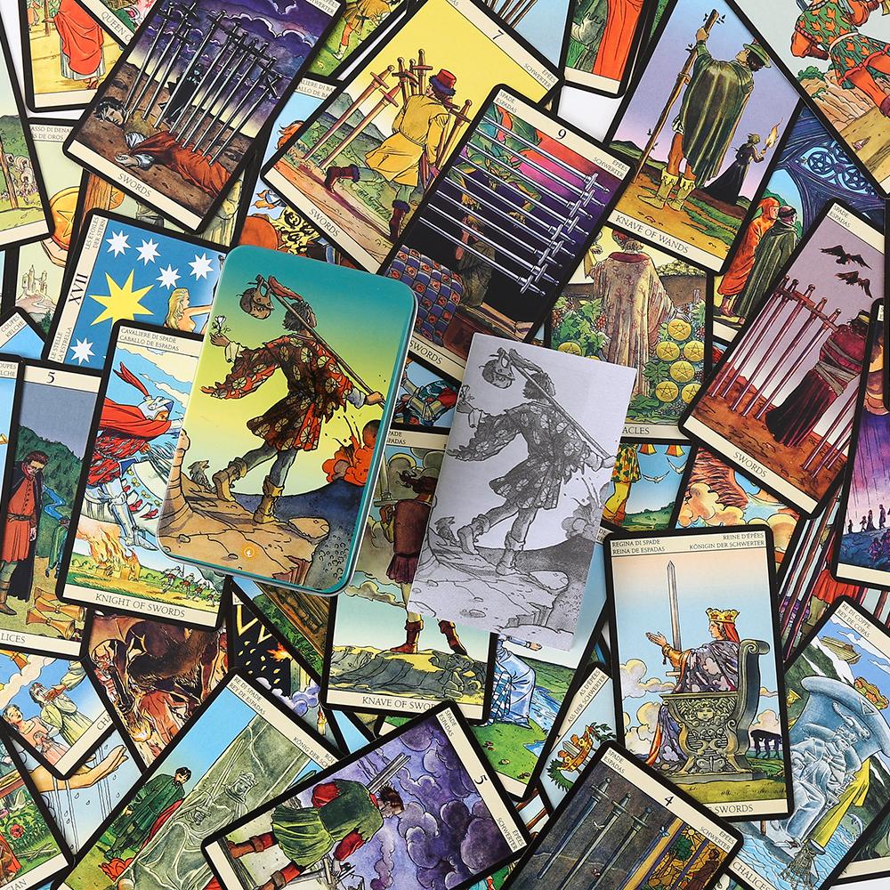 10*6 cm New Vision Tarot in A  - огляд і ціна Tarot Cards Deck With Guidebook