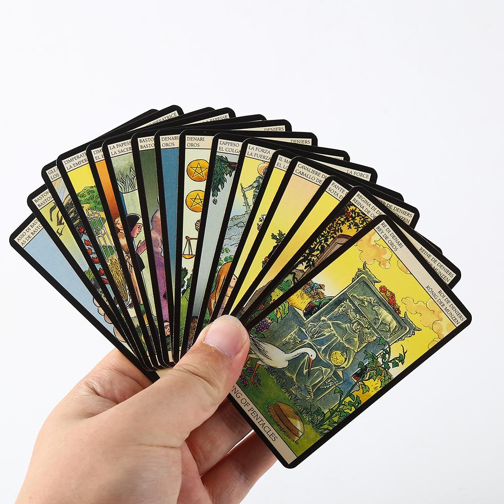 10*6 cm New Vision Tarot in A  - огляд і ціна Tarot Cards Deck With Guidebook