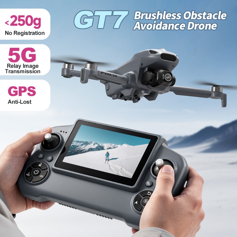 GT7 RC Professional Drone GPS  - огляд і ціна Fpv Brushless Rc Drone 4K