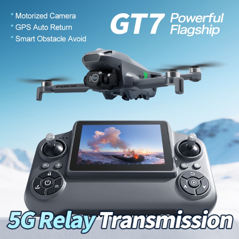 GT7 RC Professional Drone GPS  - огляд і ціна Fpv Brushless Rc Drone 4K