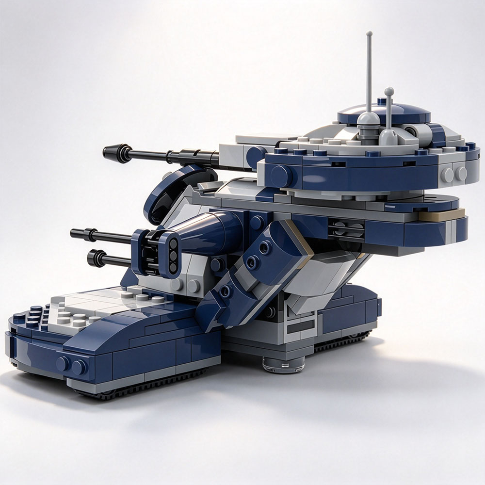 MOC Classic Star Movie Accesso - огляд і ціна Lego Compatible Military Tank