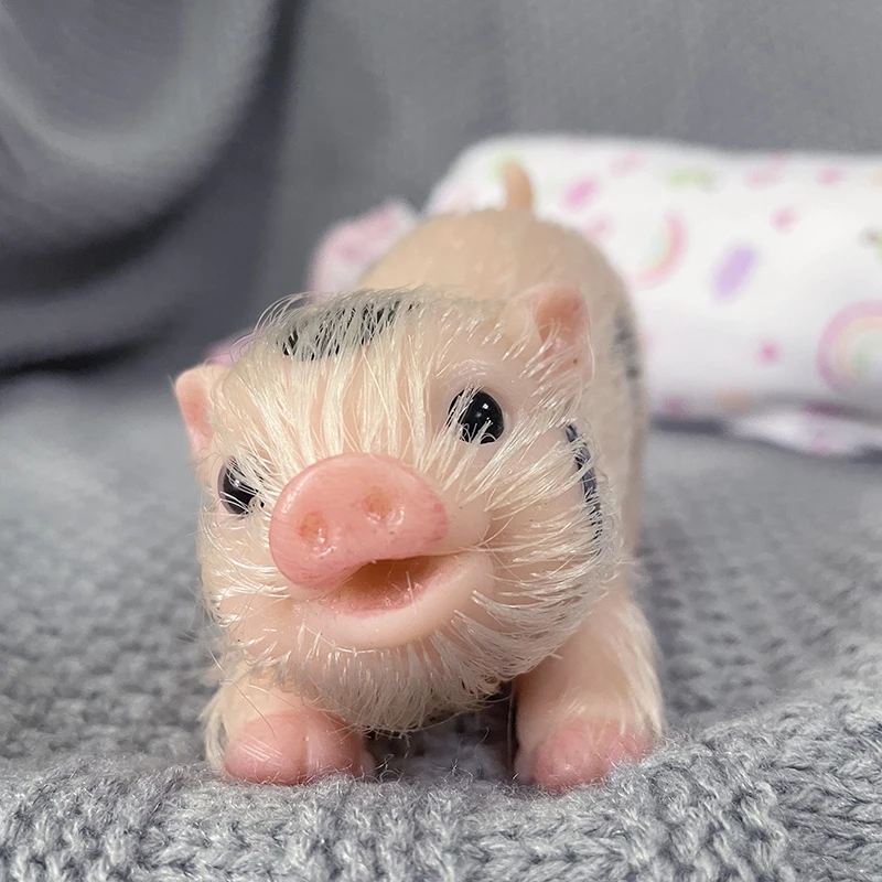 5Inch Smile Face Reborn Pig Do - огляд і ціна Reborn Baby Doll Silicone Realistic