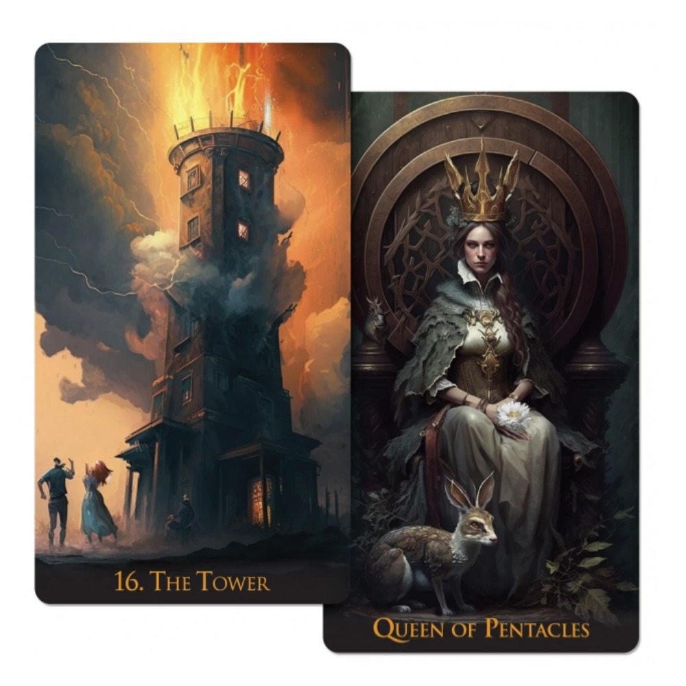 12*7cm Weird World Tarot 78 Ca - огляд і ціна Tarot Cards Deck With Guidebook