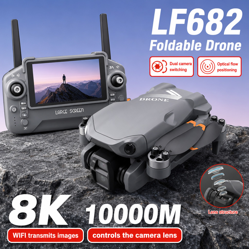 Aerial Photo LF682 Drone 8K HD - огляд і ціна Fpv Brushless Rc Drone 4K