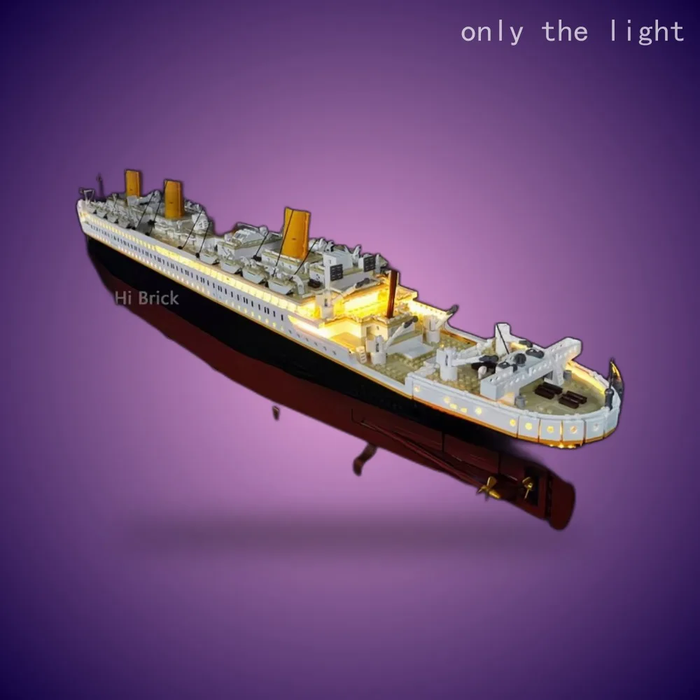 LED lighting kit for Titanic s - огляд і ціна Building Blocks