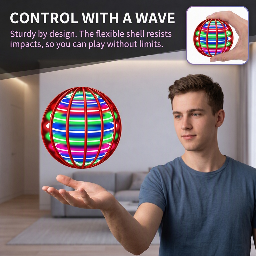 Magic Flying Spinner Ball Cont - огляд і ціна Stem Solar Robot Kit For Kids
